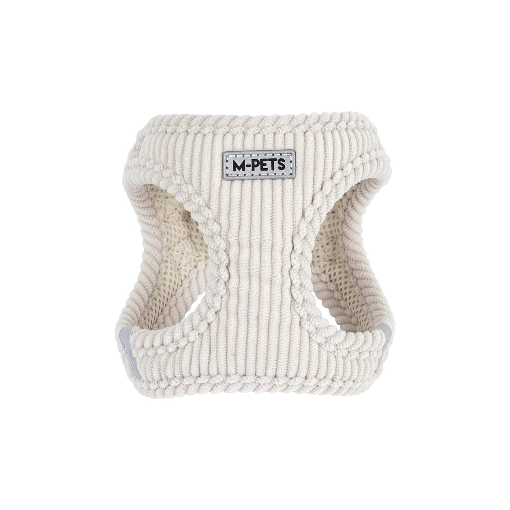 VELVET Dog harness Oat Beige