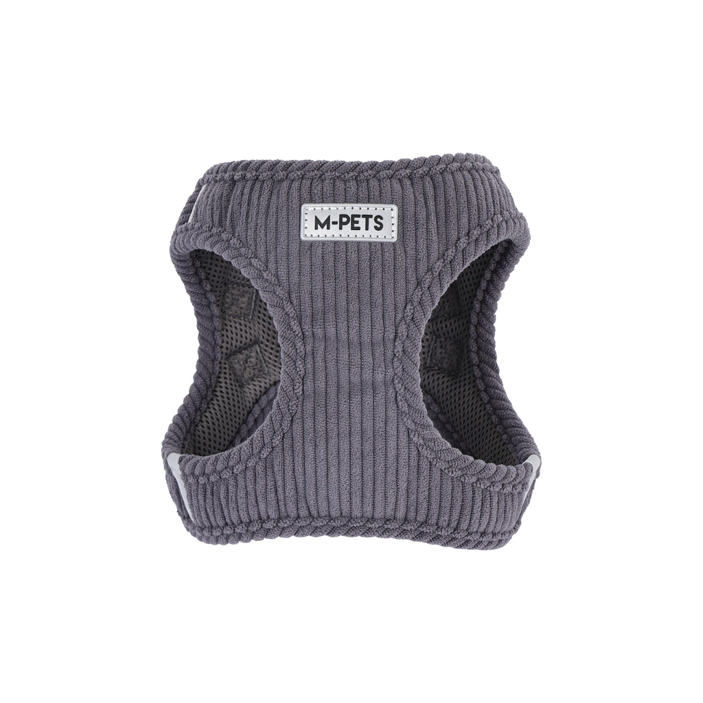 VELVET Dog harness Misty Grey