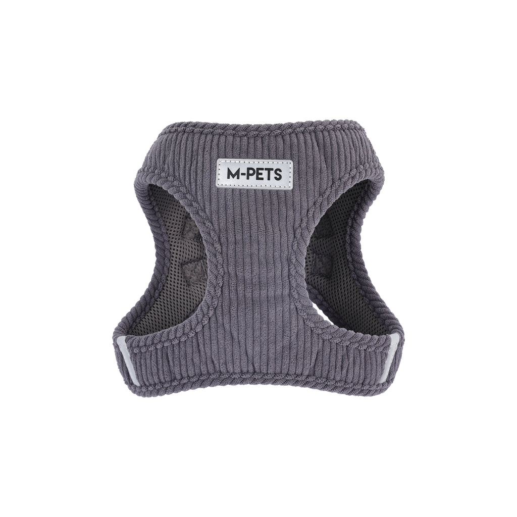 VELVET Dog harness Misty Grey