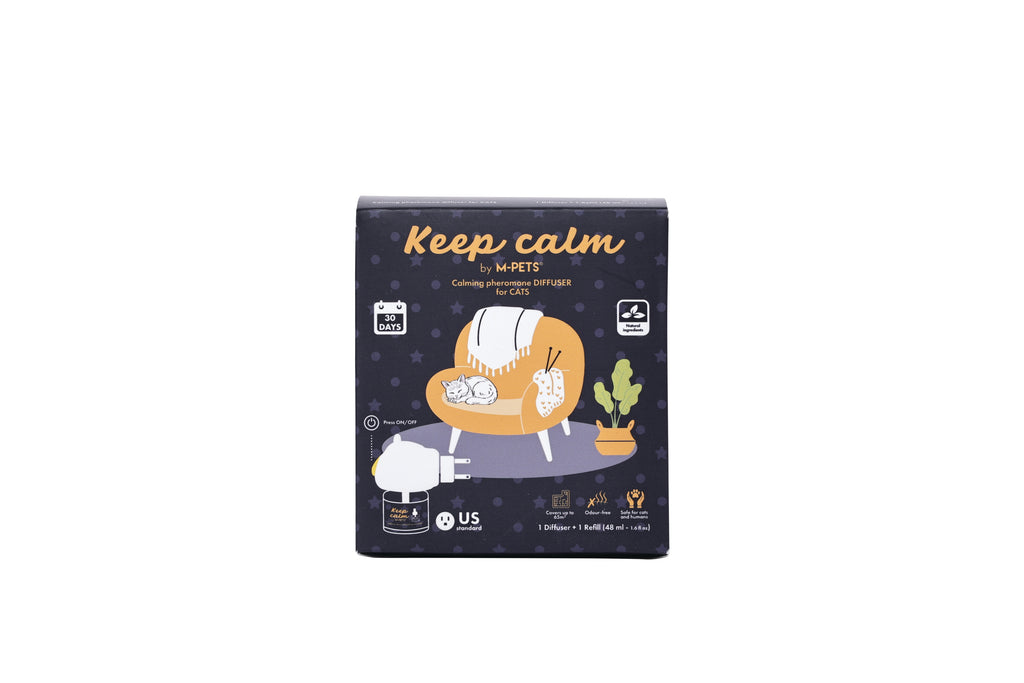 KEEP CALM - Diffusore di feromoni calmanti per gatti - 48ml
