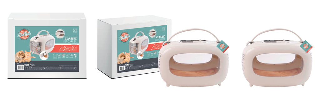 SIXTIES CLASSIC Pet carrier White
