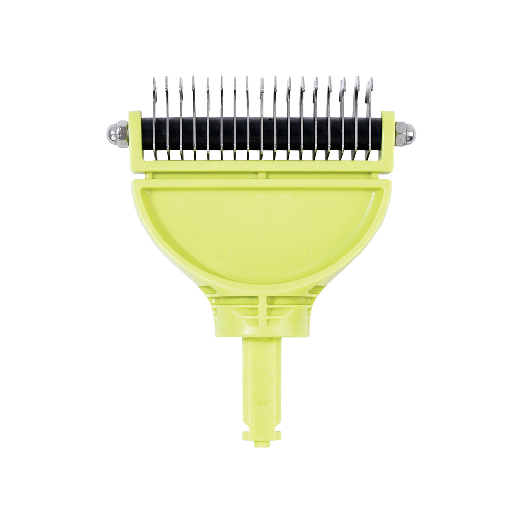 CLICK and GROOM Double-sided Dematting comb Head