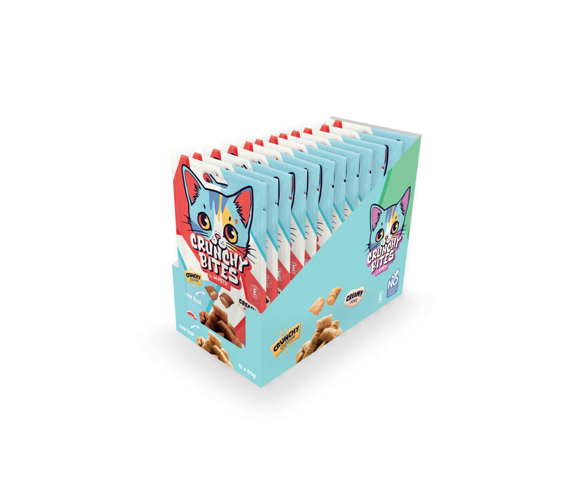 CRUNCHY BITES snack per gatti gusto manzo - 60 g