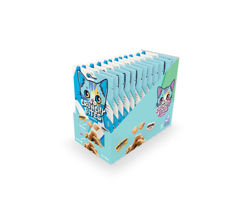 CRUNCHY BITES snack per gatti gusto tonno - 60 g