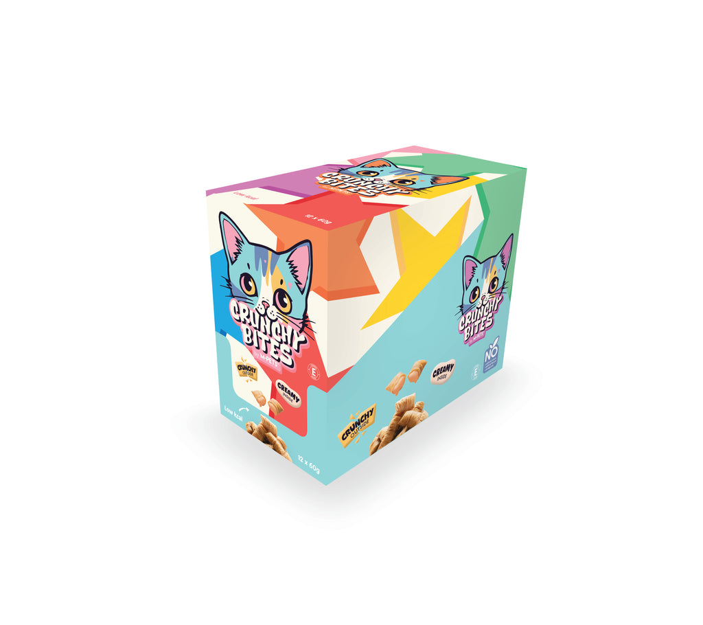 CRUNCHY BITES snack per gatti gusto erba gatta - 60 g