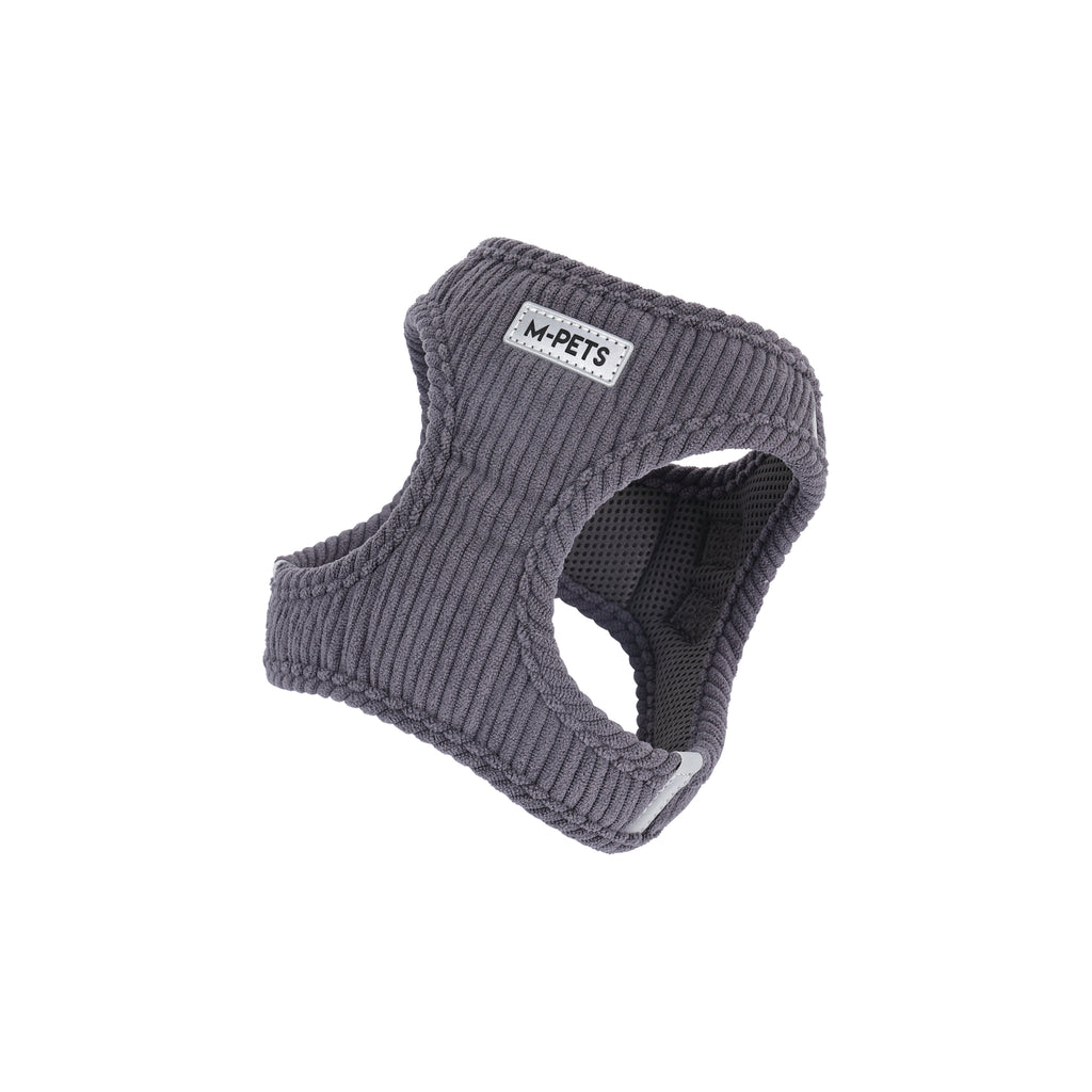 VELVET Dog harness Misty Grey