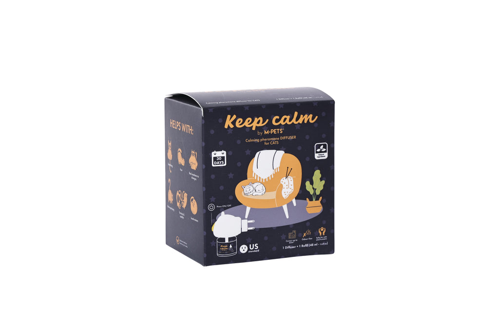 KEEP CALM - Diffusore di feromoni calmanti per gatti - 48ml