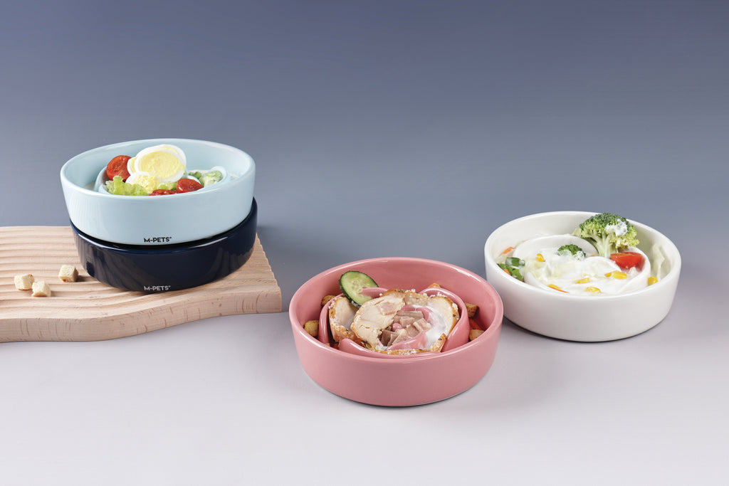 Sérene Ceramic bowls Rose Blue wave - 300 ml