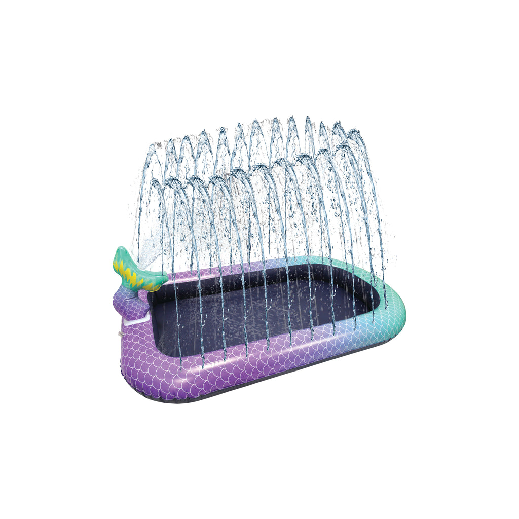 SPLASH Mermaid Swimming Pool With Sprinkler Rim