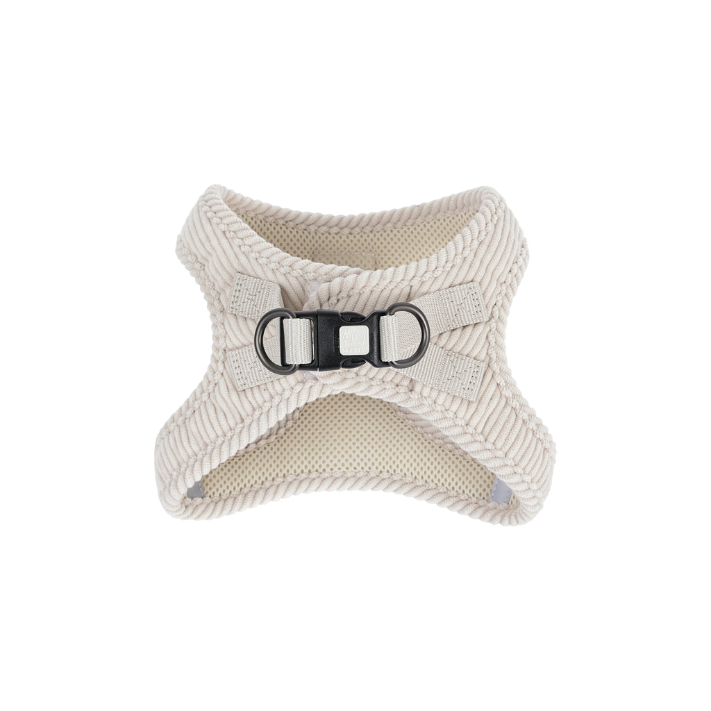 VELVET Dog harness Oat Beige