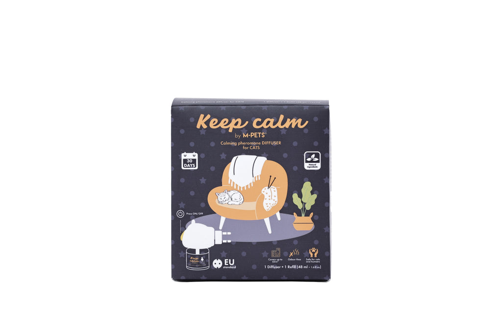 KEEP CALM - Diffusore di feromoni calmanti per gatti - 48ml