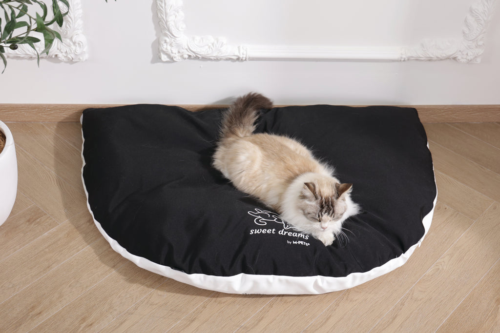 SWEET DREAMS cuscino triangolare bianco e nero