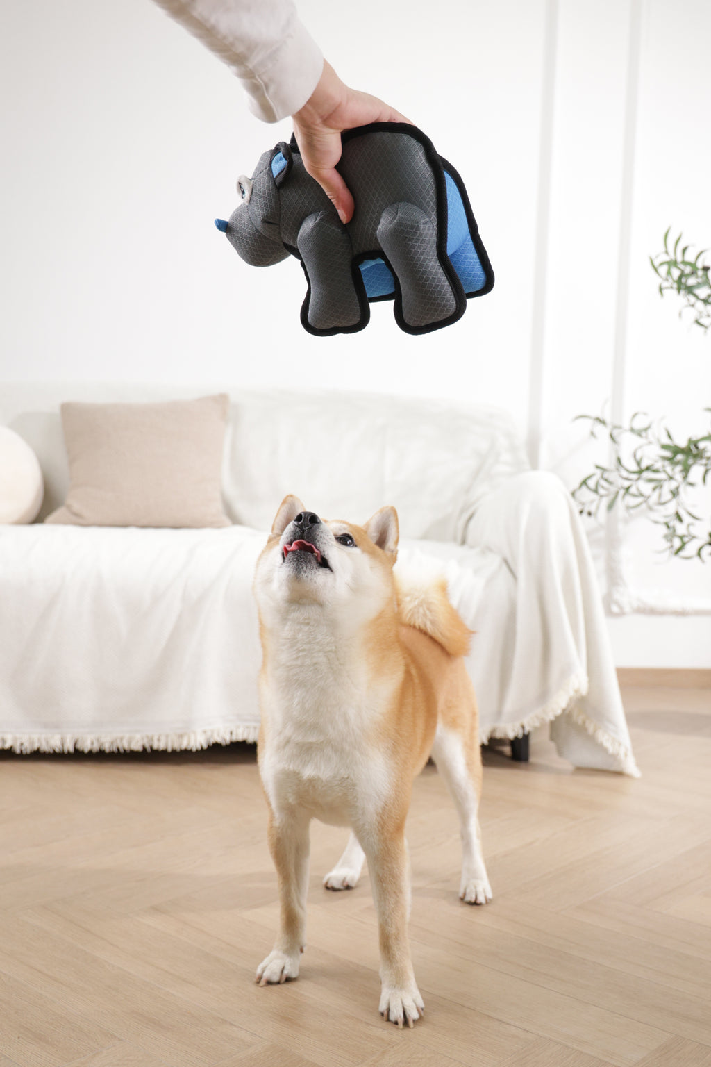 MEGA Giocattolo per cane Ippopotamo