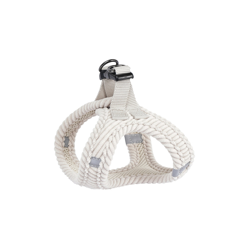 VELVET Dog harness Oat Beige