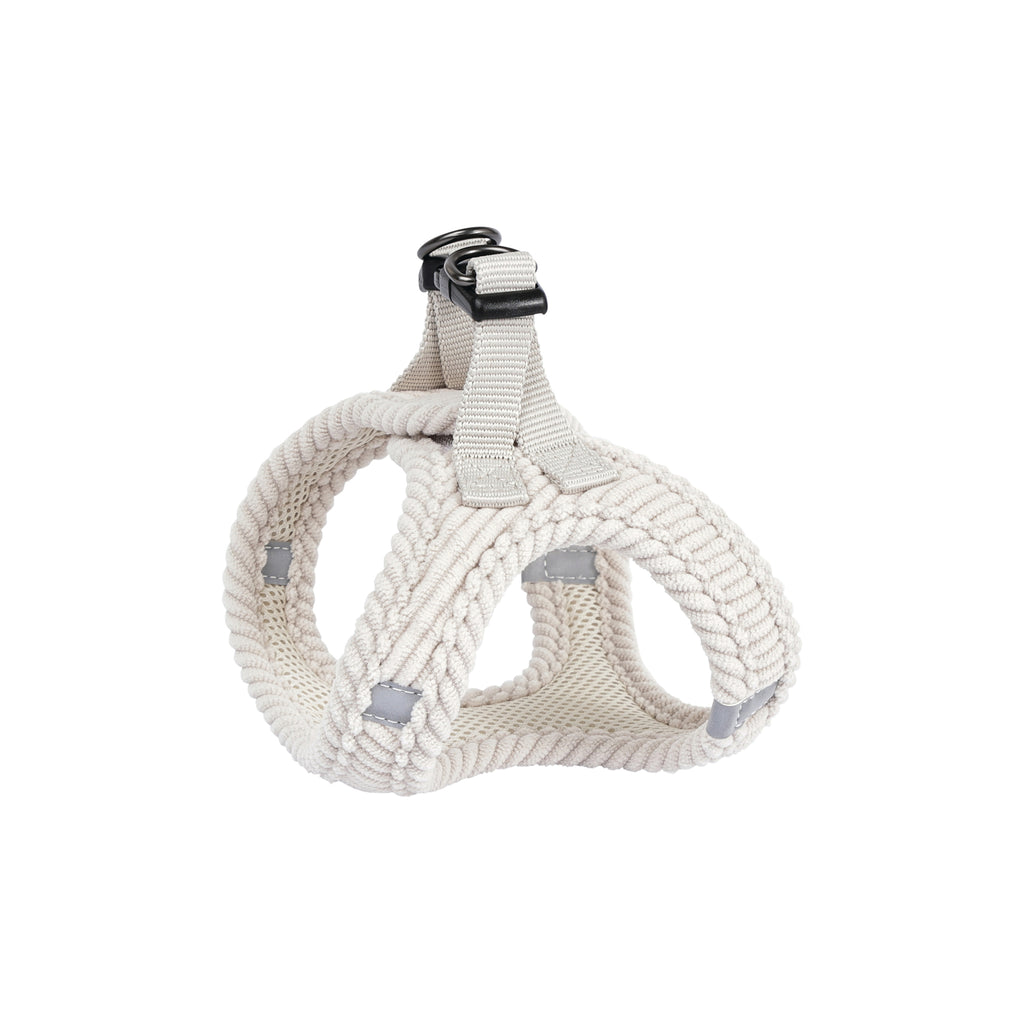 VELVET Dog harness Oat Beige