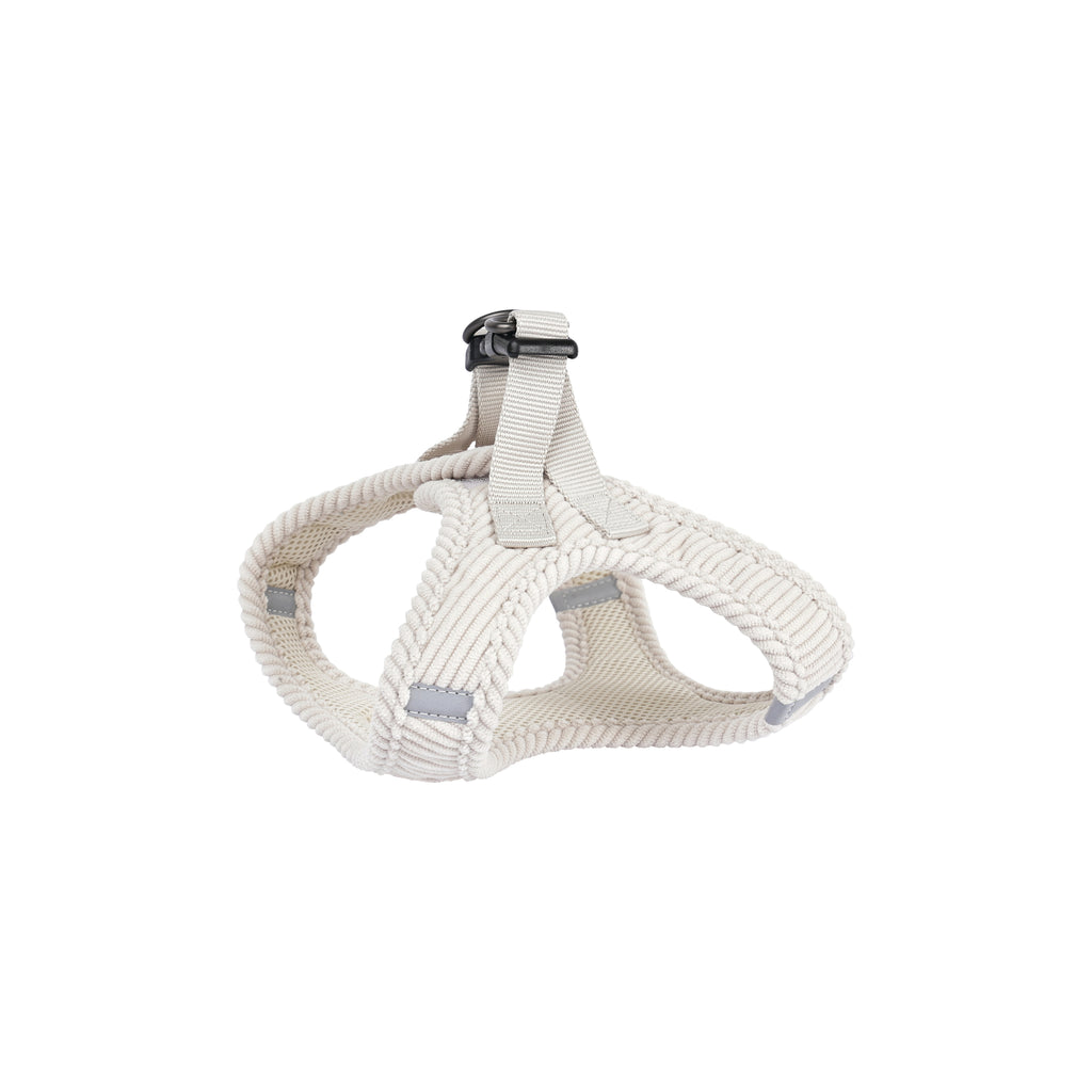 VELVET Dog harness Oat Beige