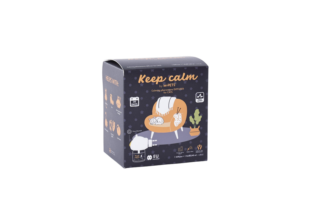 KEEP CALM - Diffusore di feromoni calmanti per gatti - 48ml