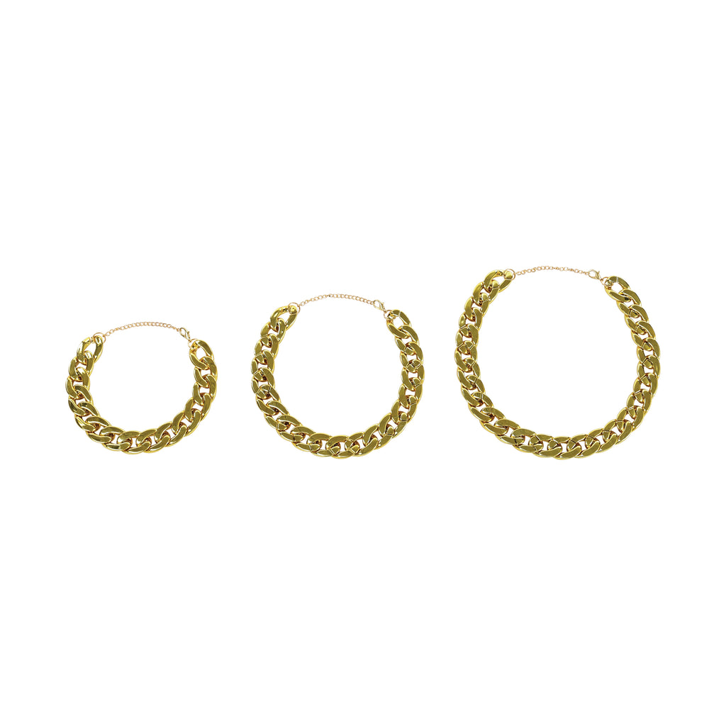 GLAM Pet Necklace Gold Chain