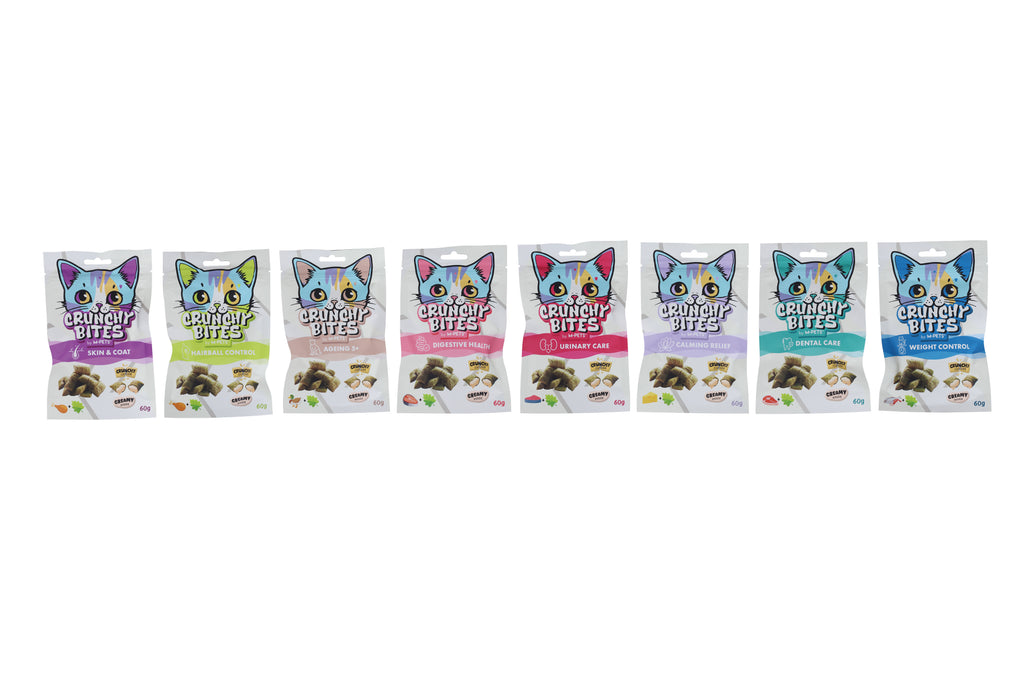 CRUNCHY BITES Cat Treats with function WEIGHT CONTROL - 60 g
