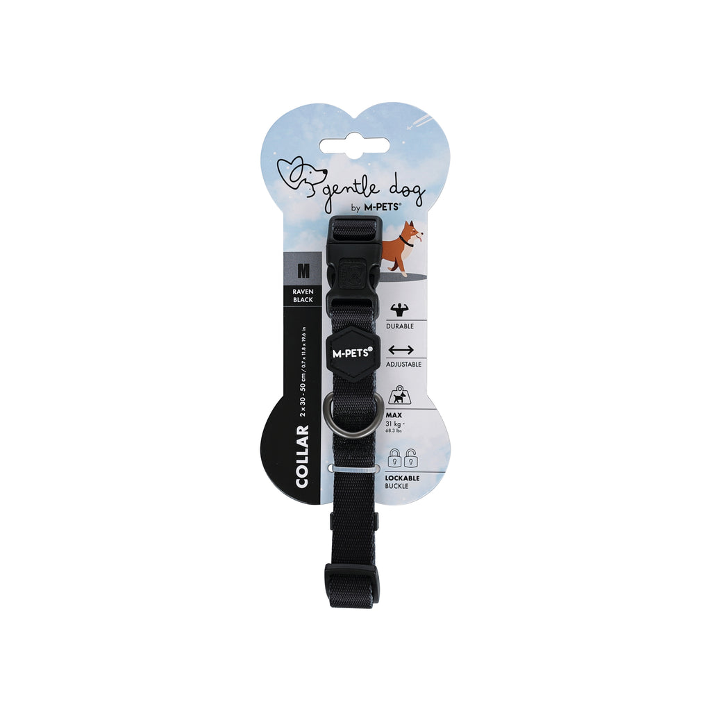 GENTLE DOG Collar Black