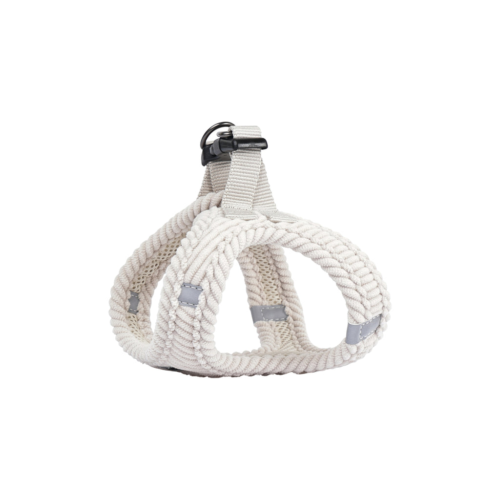 VELVET Dog harness Oat Beige