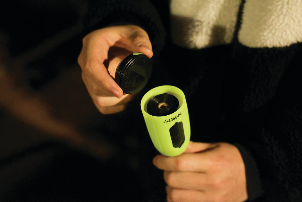 FLASH LED Torcia Cacca Verde