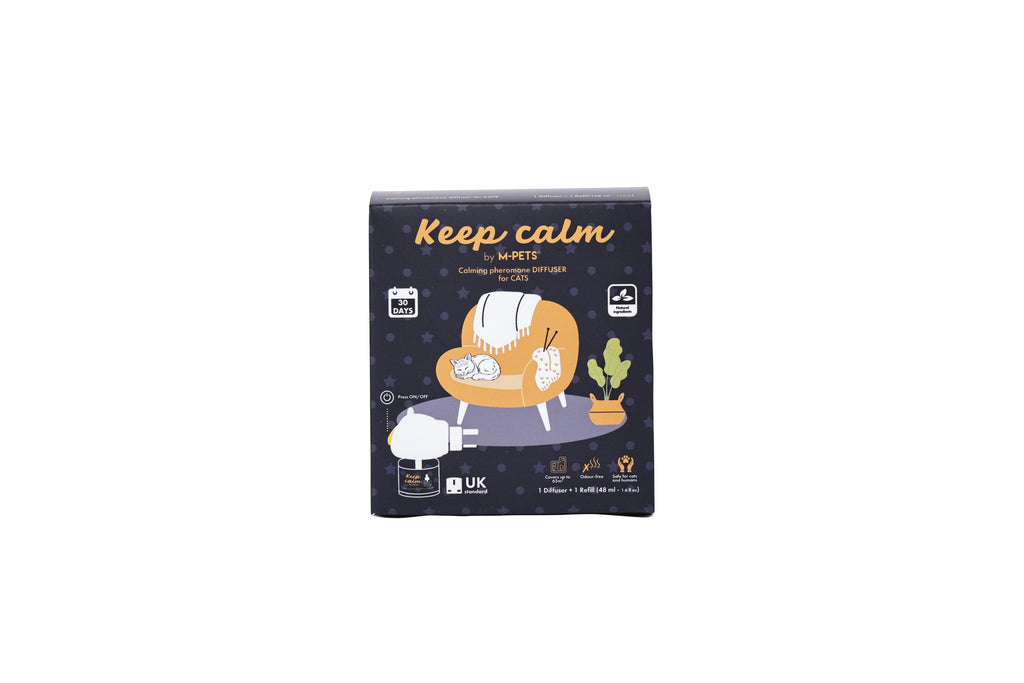 KEEP CALM - Diffusore di feromoni calmanti per gatti - 48ml