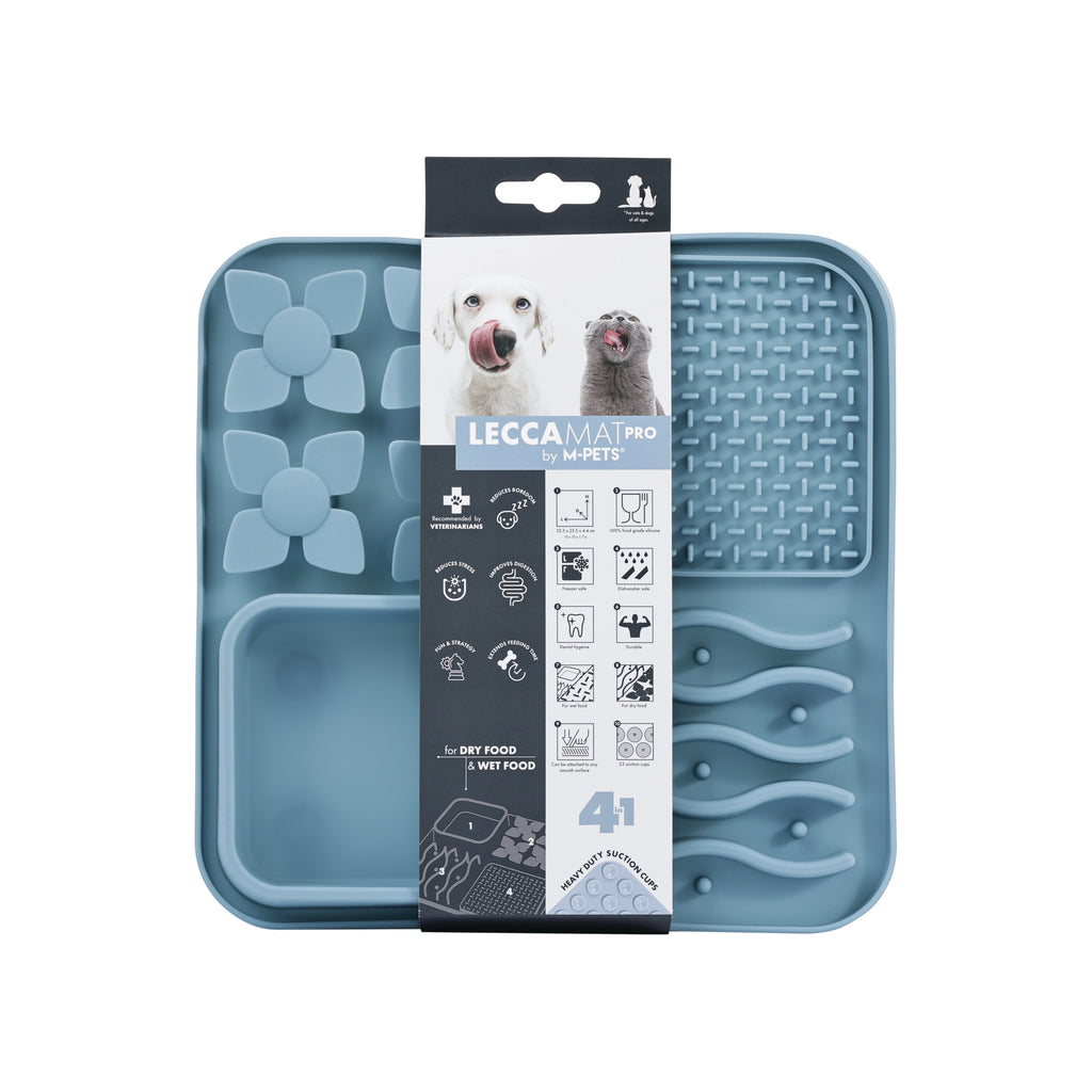 LECCA PRO 4in1 Licking mat Blue