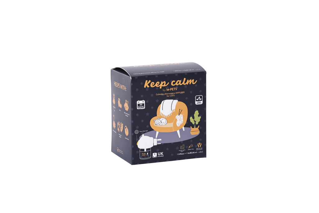 KEEP CALM - Diffusore di feromoni calmanti per gatti - 48ml