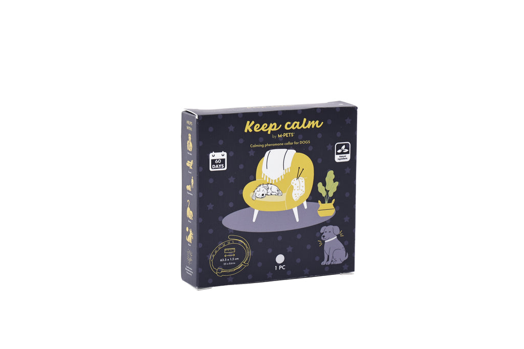 KEEP CALM Calming pheromone collar for DOGS - 1 pc