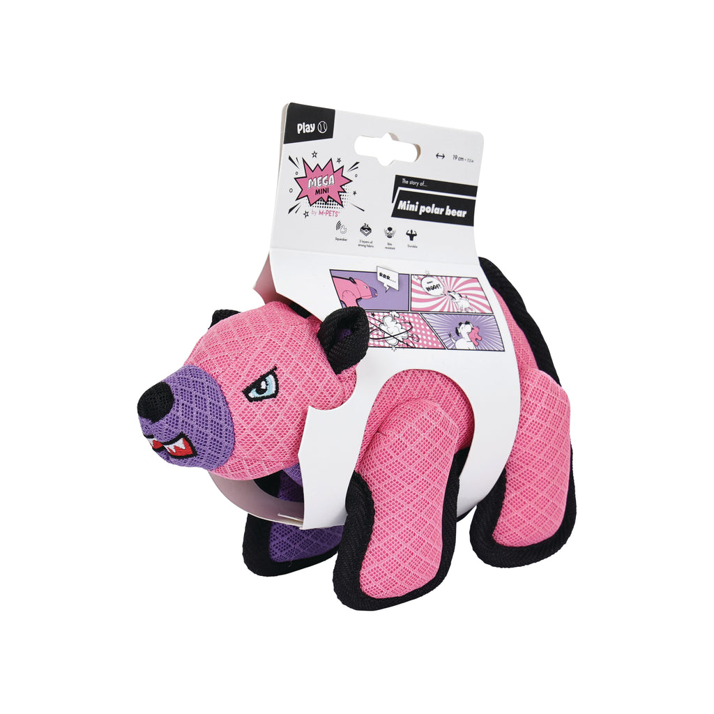 MEGA MINI Dog toy Mini Polar bear