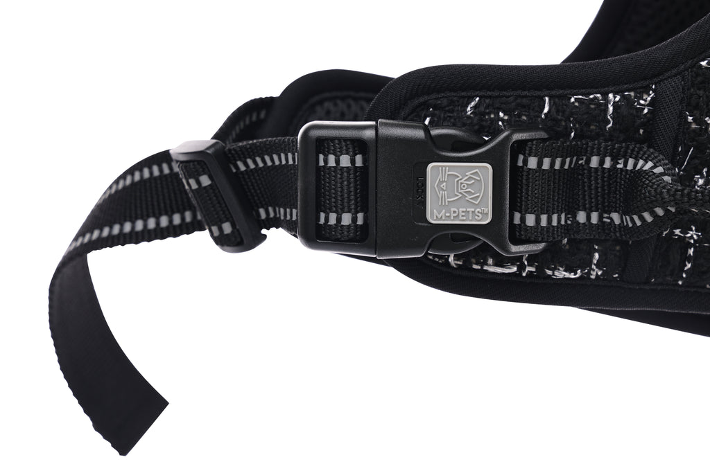 Haute Couture Dog harness Black charm