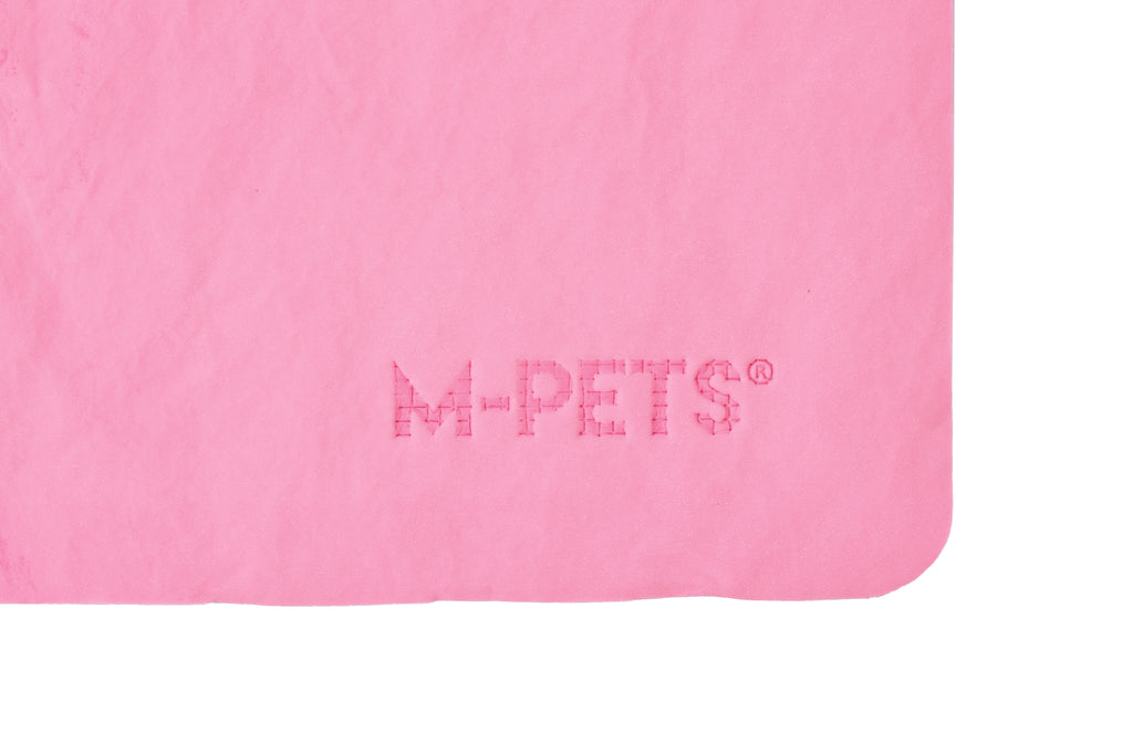 BATHTIME Quick-dry Towel for Cats and Dogs Pink Bubble