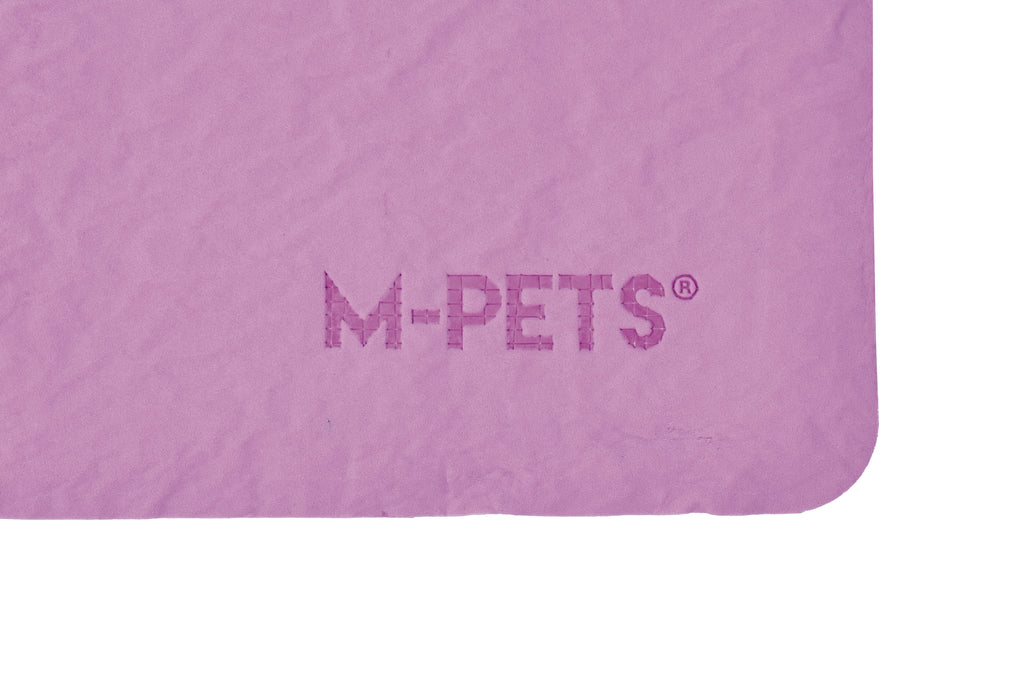 BATHTIME Quick-dry Towel for Cats and Dogs Purple Bubble