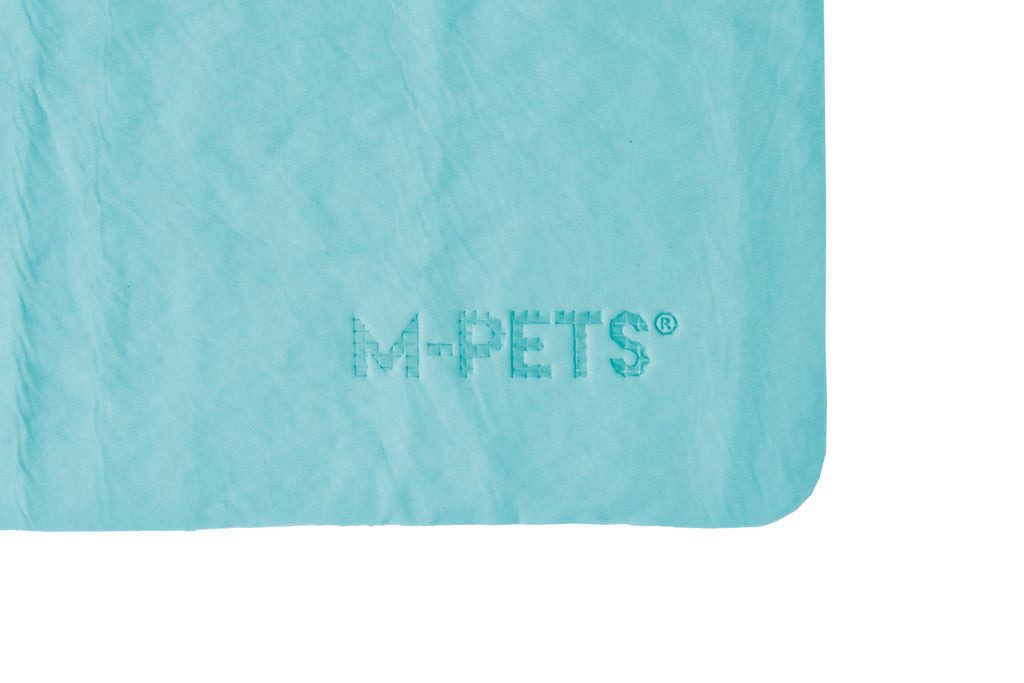 BATHTIME Quick-dry Towel for Cats and Dogs Green Bubble