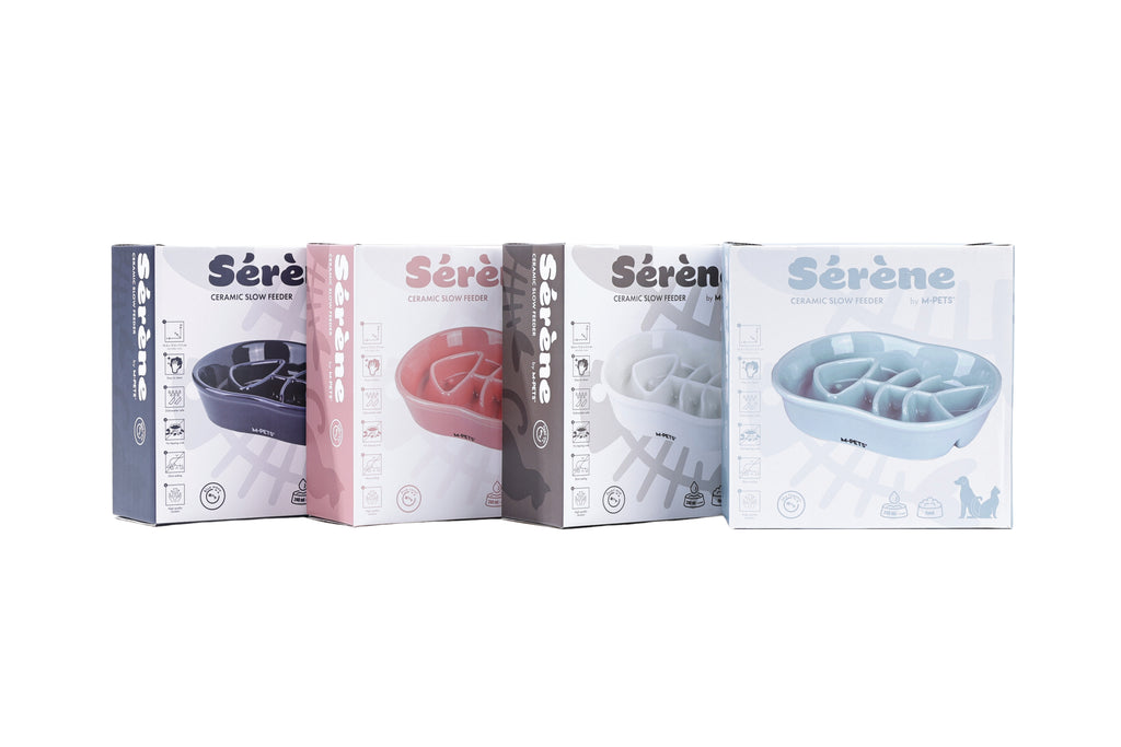 Sérene Ceramic bowls Fish Blue wave - 240 ml