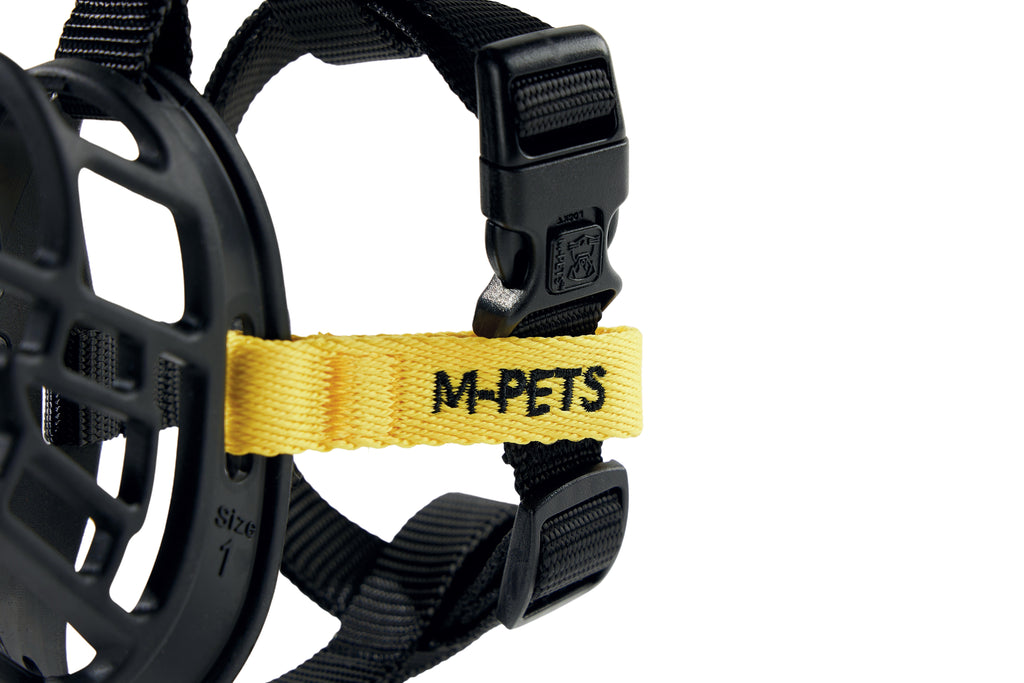 MUSERA BARK GUARD per Cani Nero e Giallo