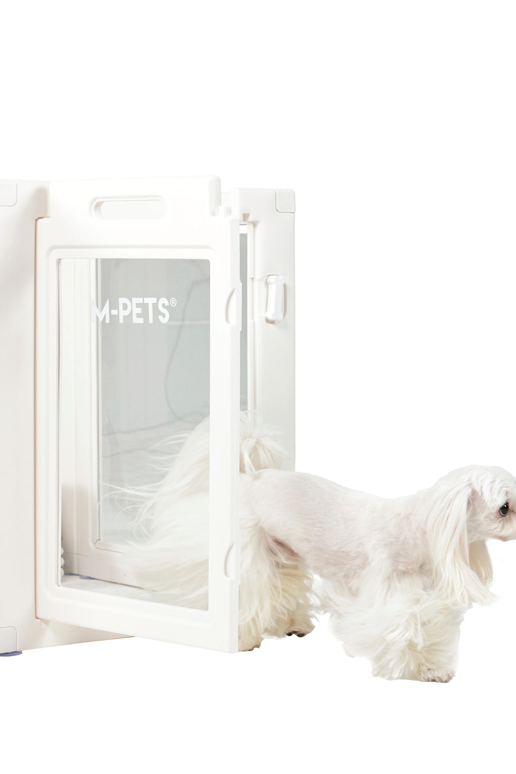 BLANCHE Puppy pen 8 panels S white