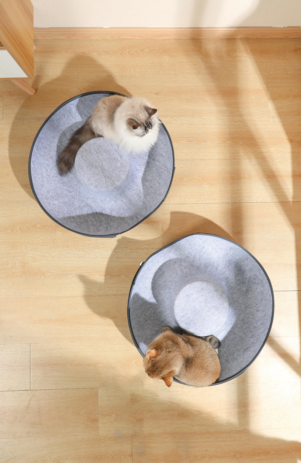 Letto a tunnel DONUT grigio