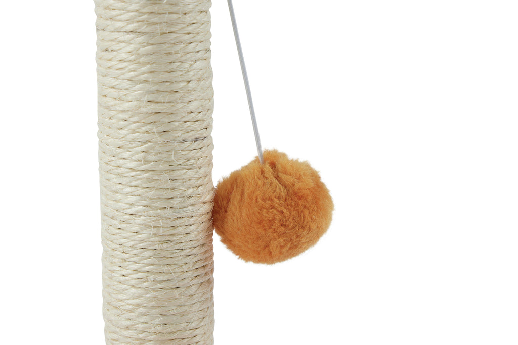 IL MIO PRIMO ALBERO PER GATTI Pompom Arancione