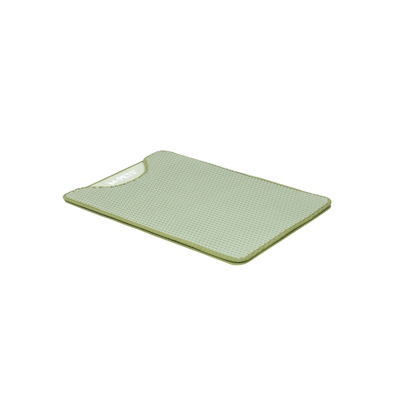 Tappetino verticale DUPLEX per lettiera per gatti - Verde