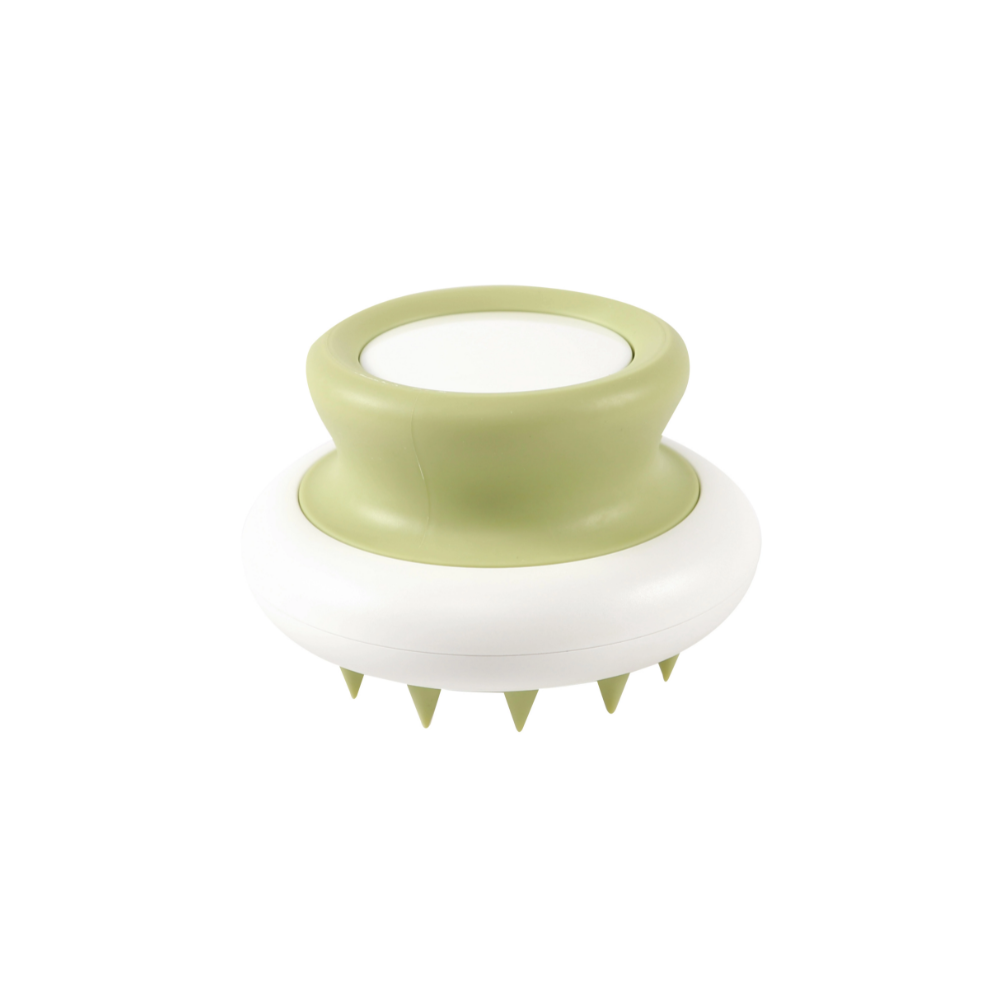 Pettine Morbido per Massaggi Delicati - Denti Affilati Verde