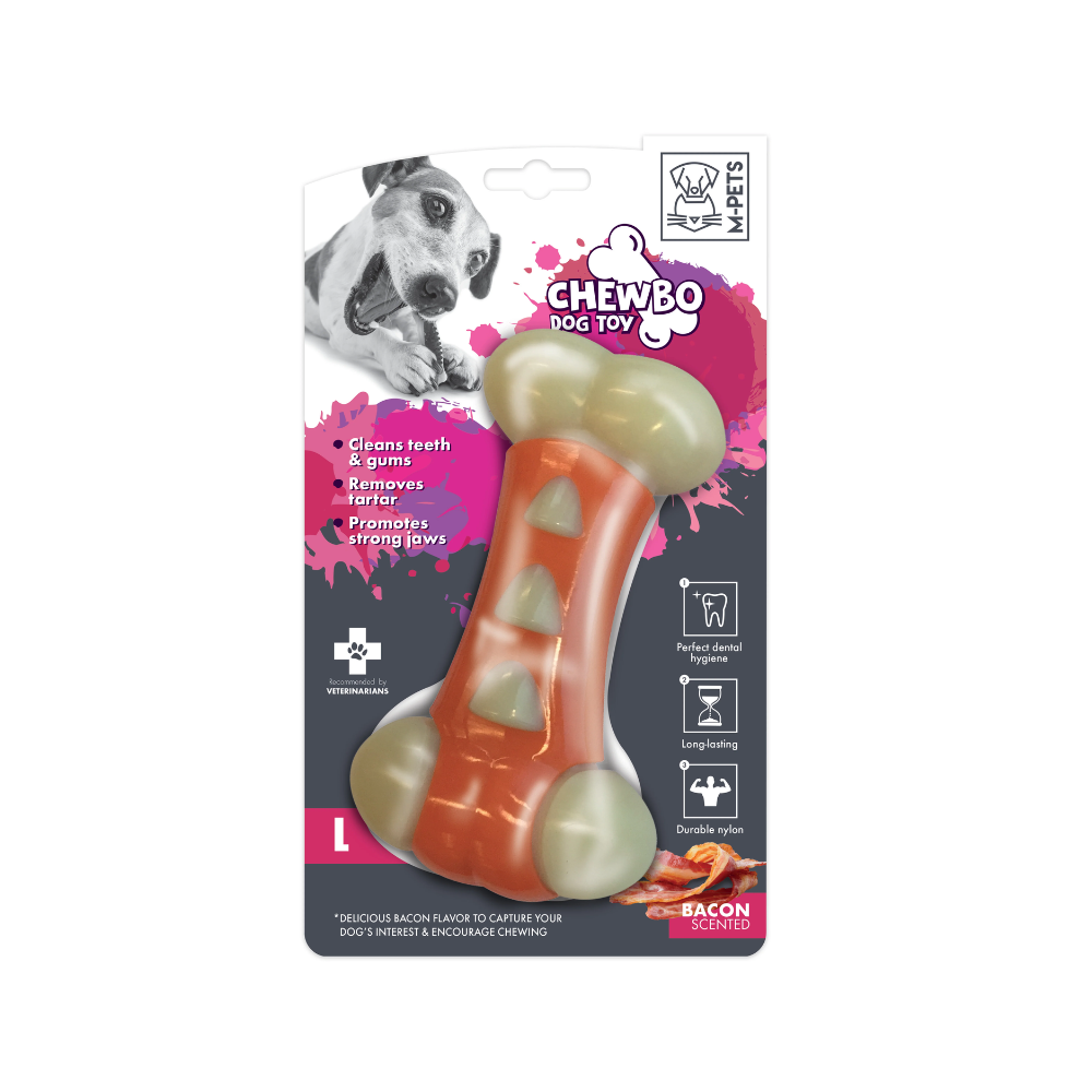 CHEWBO TRIBONE Pulizia Dentale profumata al Bacon