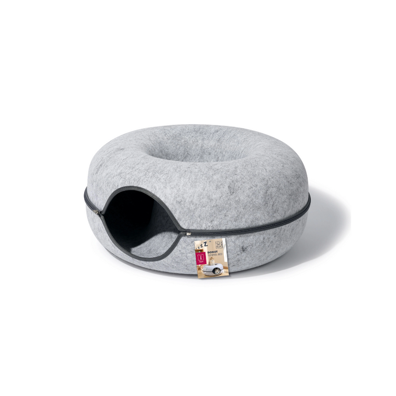 Letto a tunnel DONUT grigio