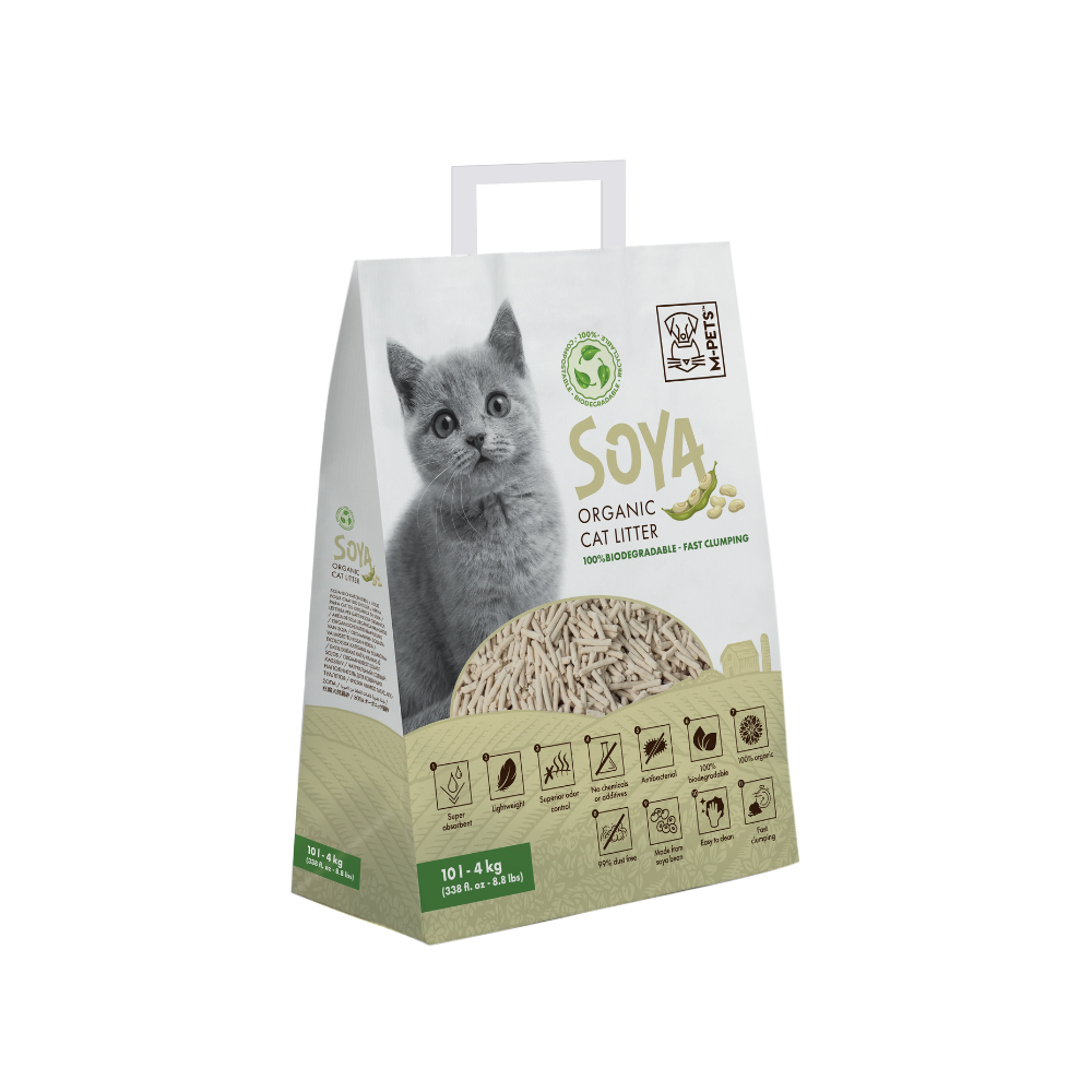 SOYA Lettiera Organica per Gatti Naturale