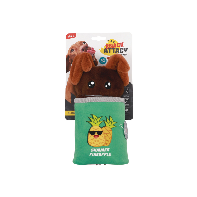 Distributore di cibo Snack Attack giocattolo per cani - ANGEL