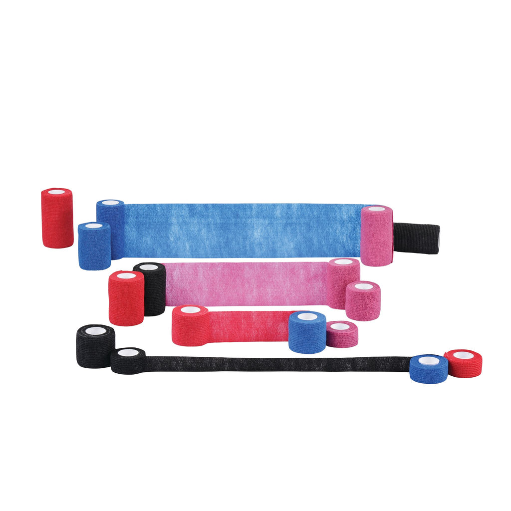 PROCARE Cohesive Bandages 5cm x 4.5m - 30 pcs mixed color display