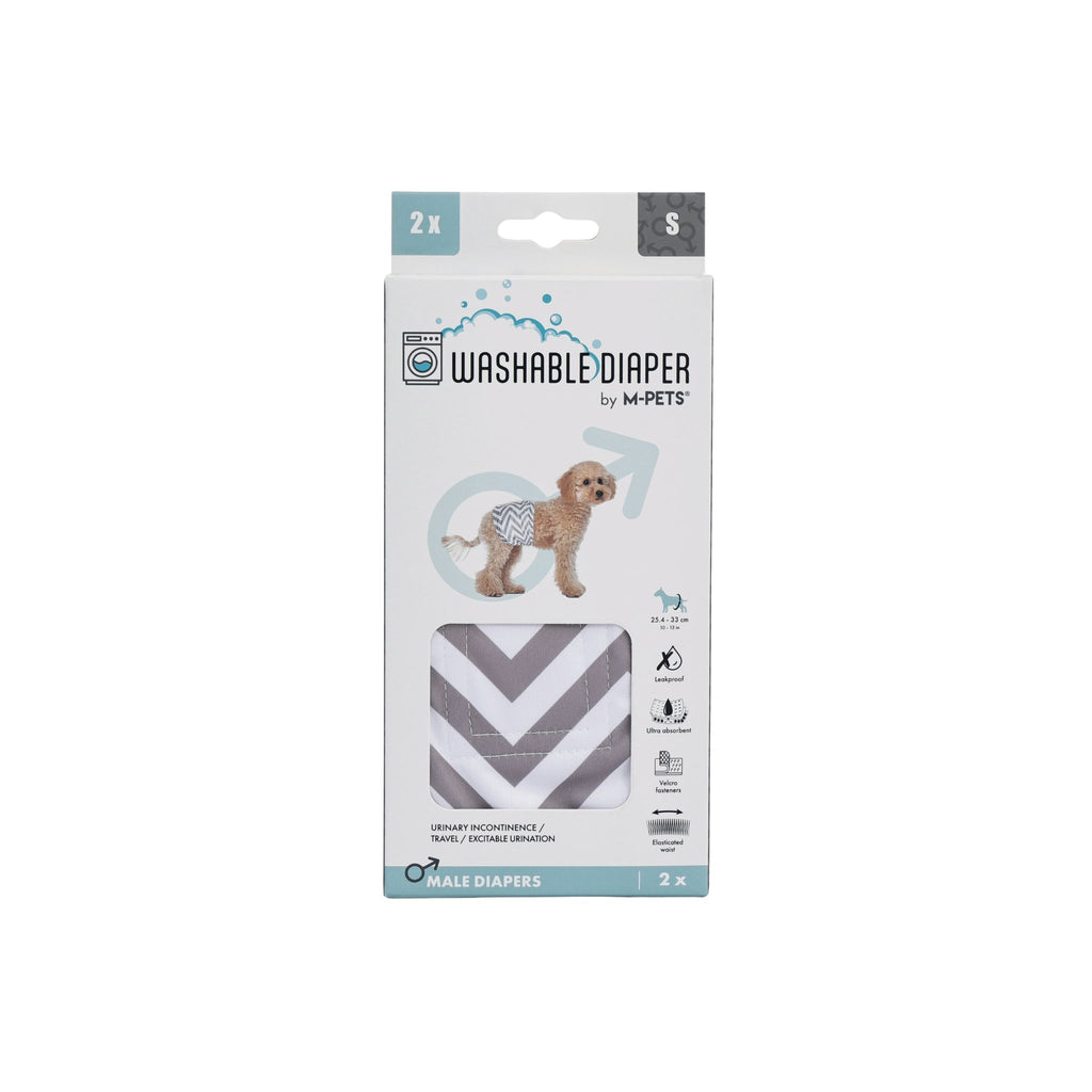 Male Dog Washable Diaper 2pcs