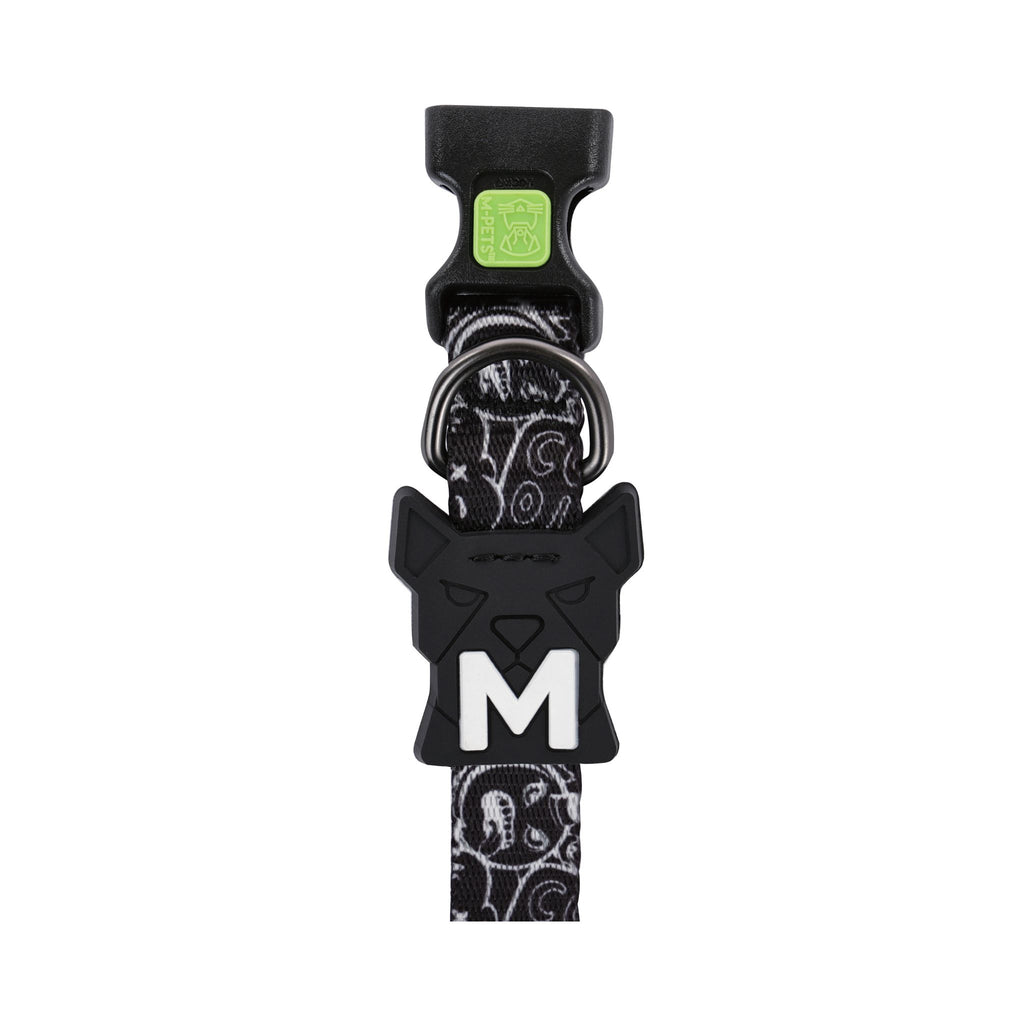 URBAN STYLE FREESTYLE Black & White Dog collar