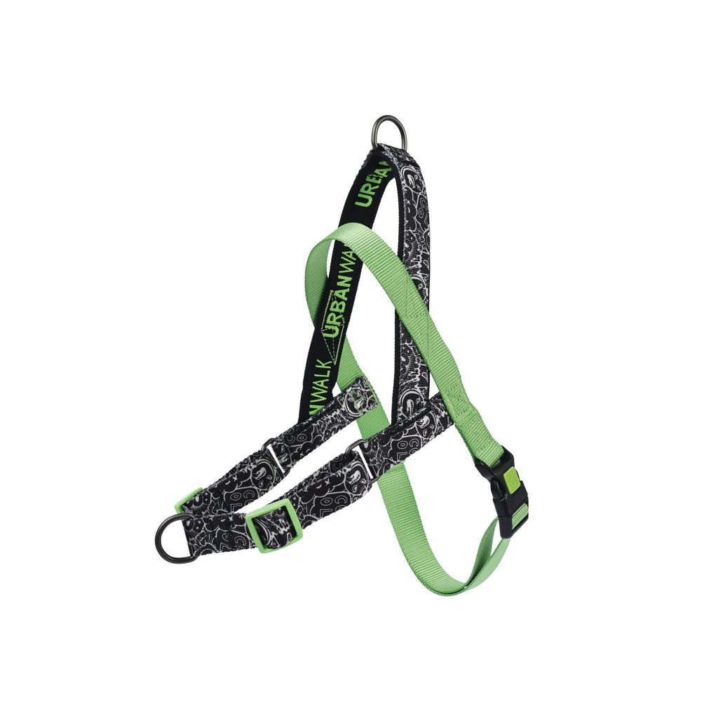 URBAN STYLE FREESTYLE Black & White Norwegian Dog harness